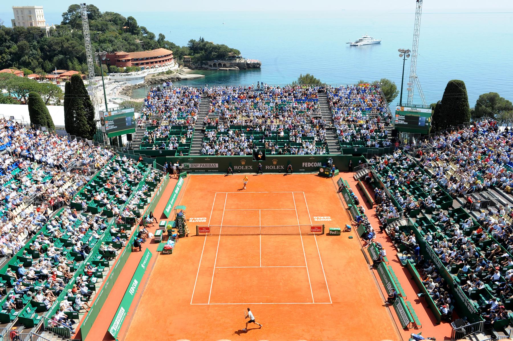 ATP Monte Carlo Masters Tennis Tickets – Center Court Sea View ATP Monte Carlo Masters – Centre Court at the Monte-Carlo Country Club with sea view