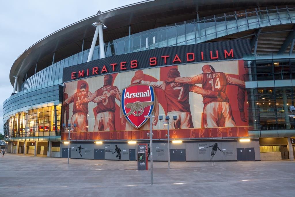 Emirates Stadium outside shutterstock 160030190