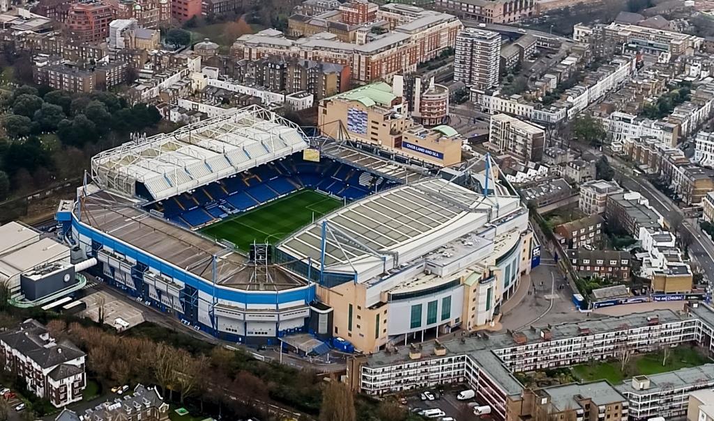 Stamford Bridge Luftaufnahme