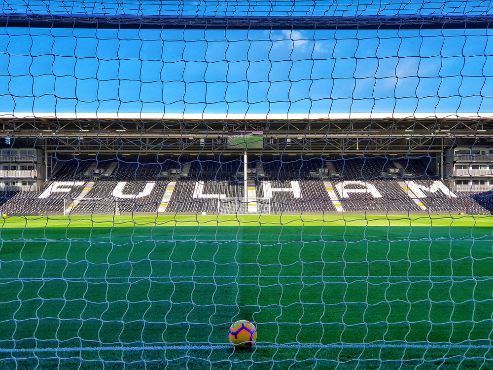 Fulham Tribuene Craven Cottage shutterstock 1469639504