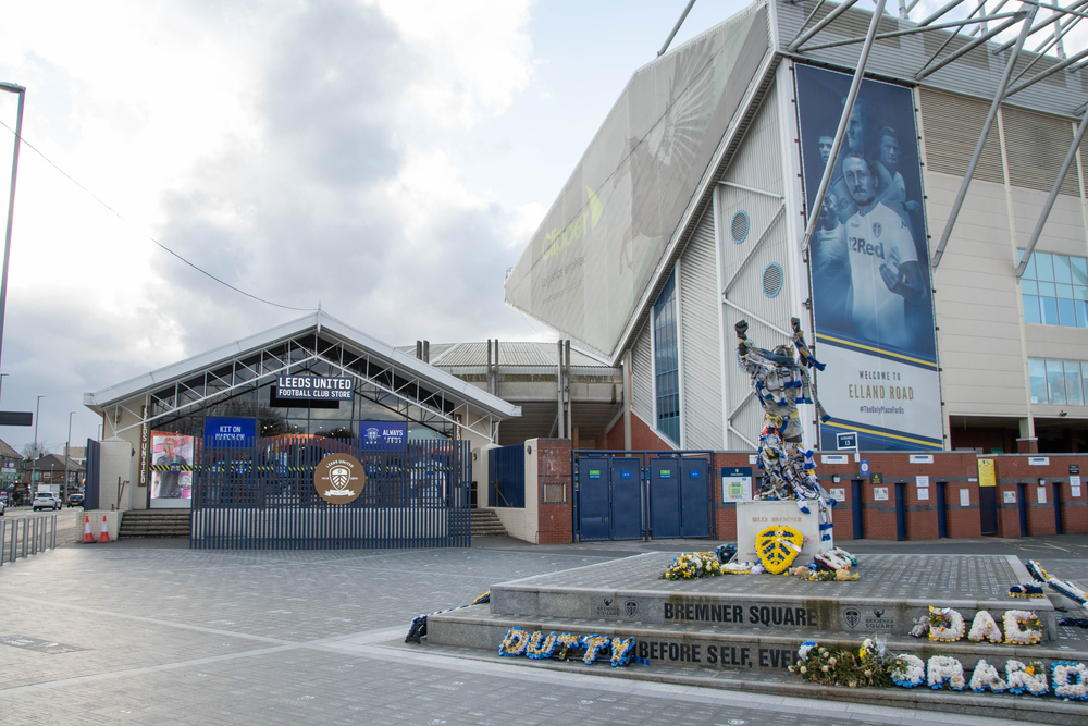 Elland Road Stadion.Leeds shutterstock 1705664005