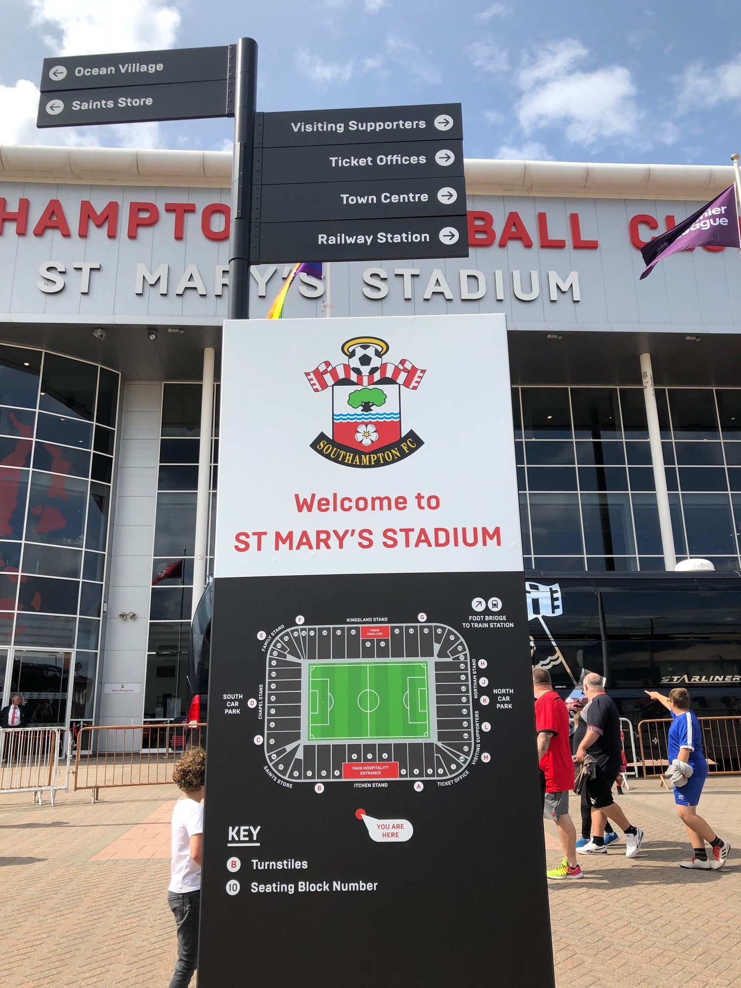 St Mary Stadium Southampton
