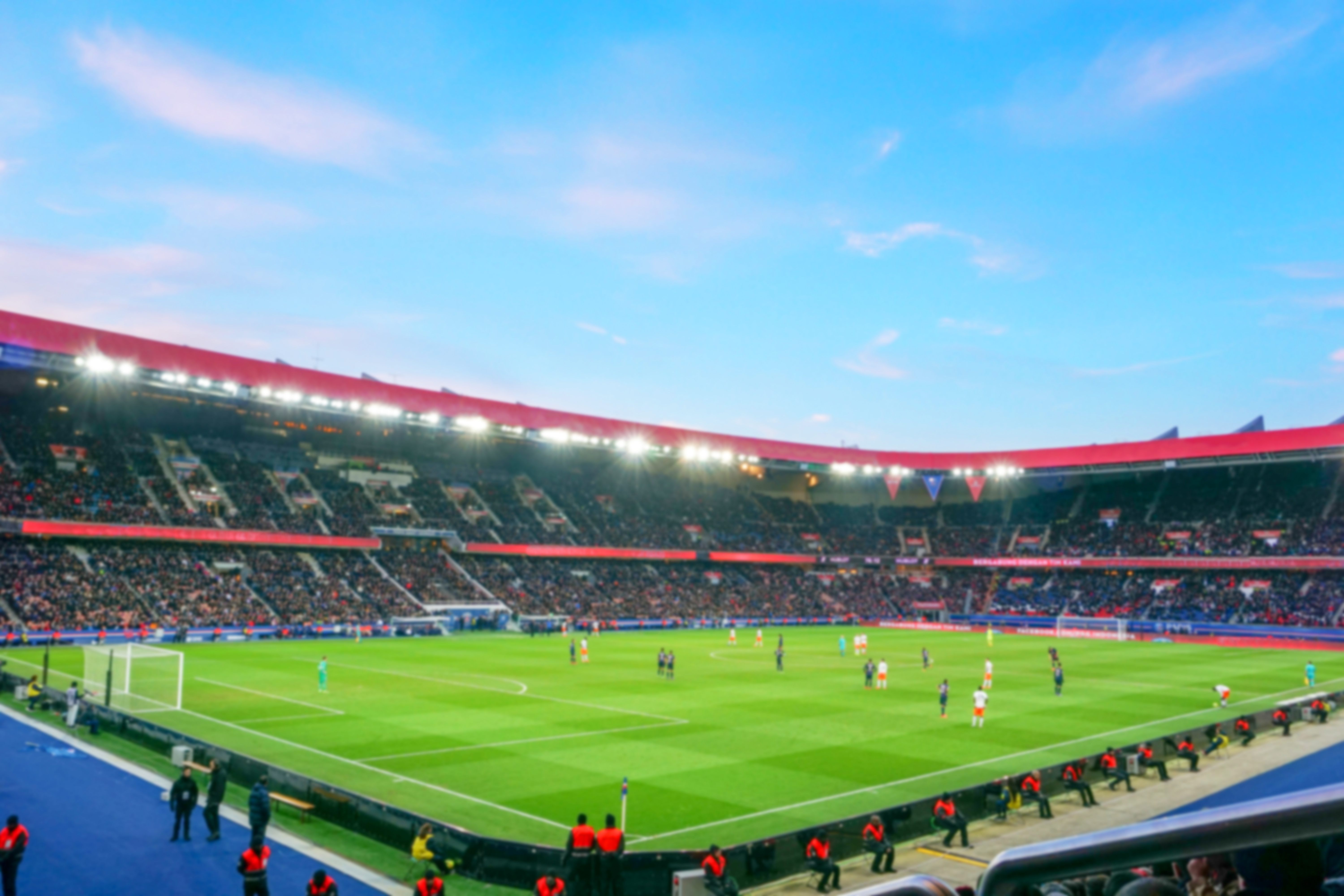 Parc de Princess blurred