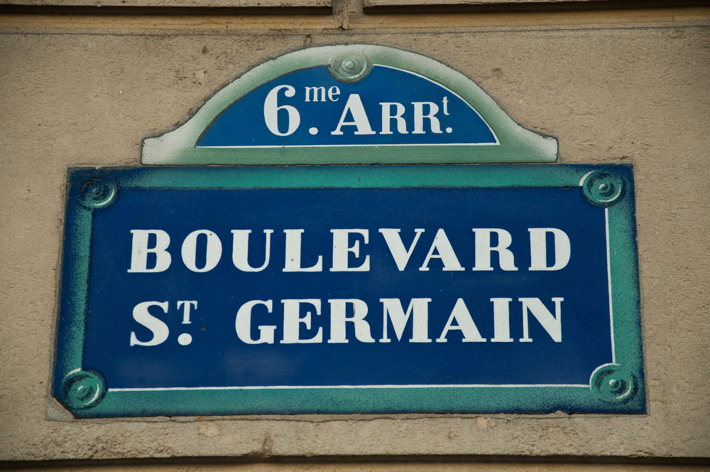 Street sign St Germain