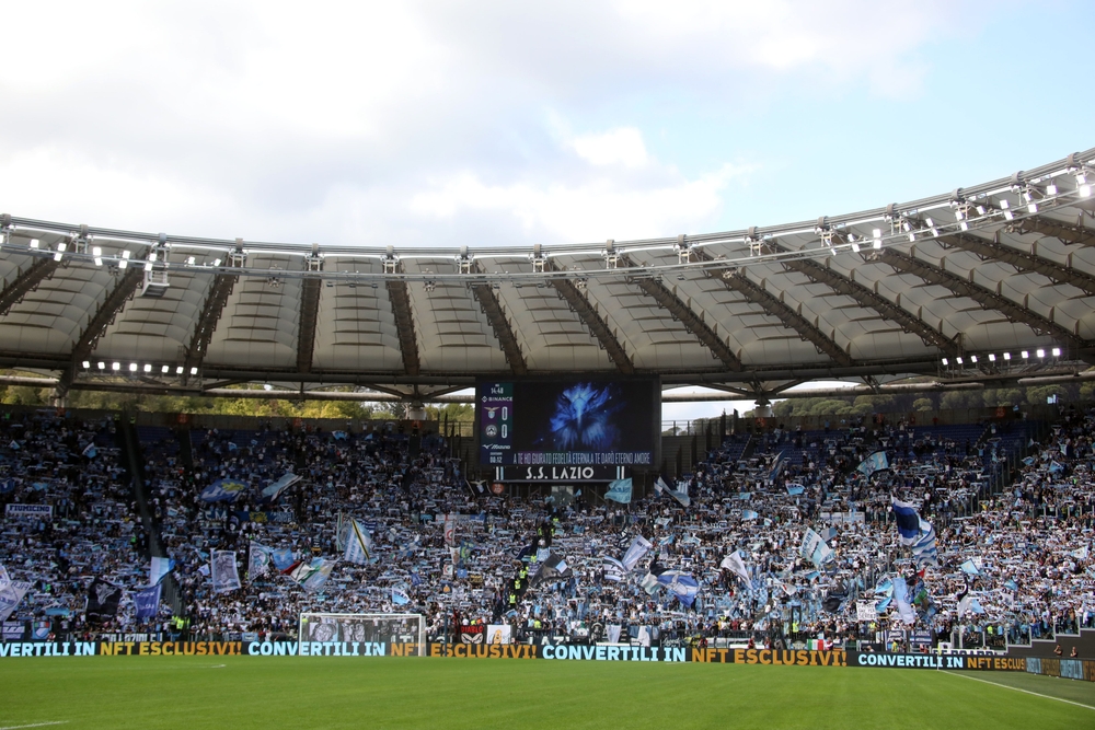 Lazio Fans in Curva Nord