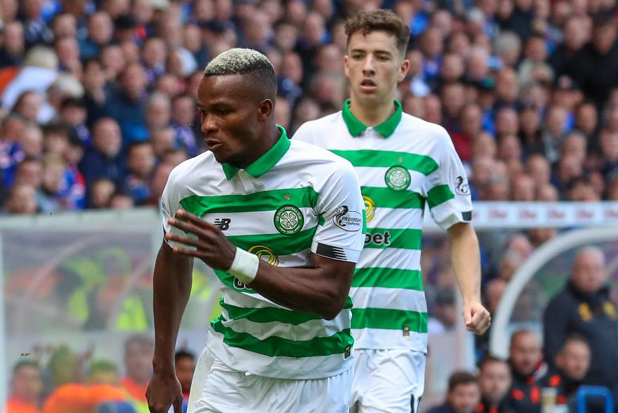 Celtic FC Spieler in Aktion