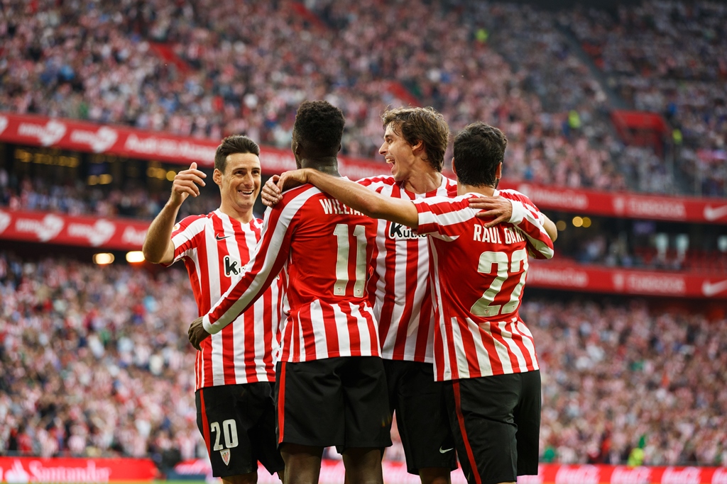 Torjubel im San Mames von Athletic Bilbao