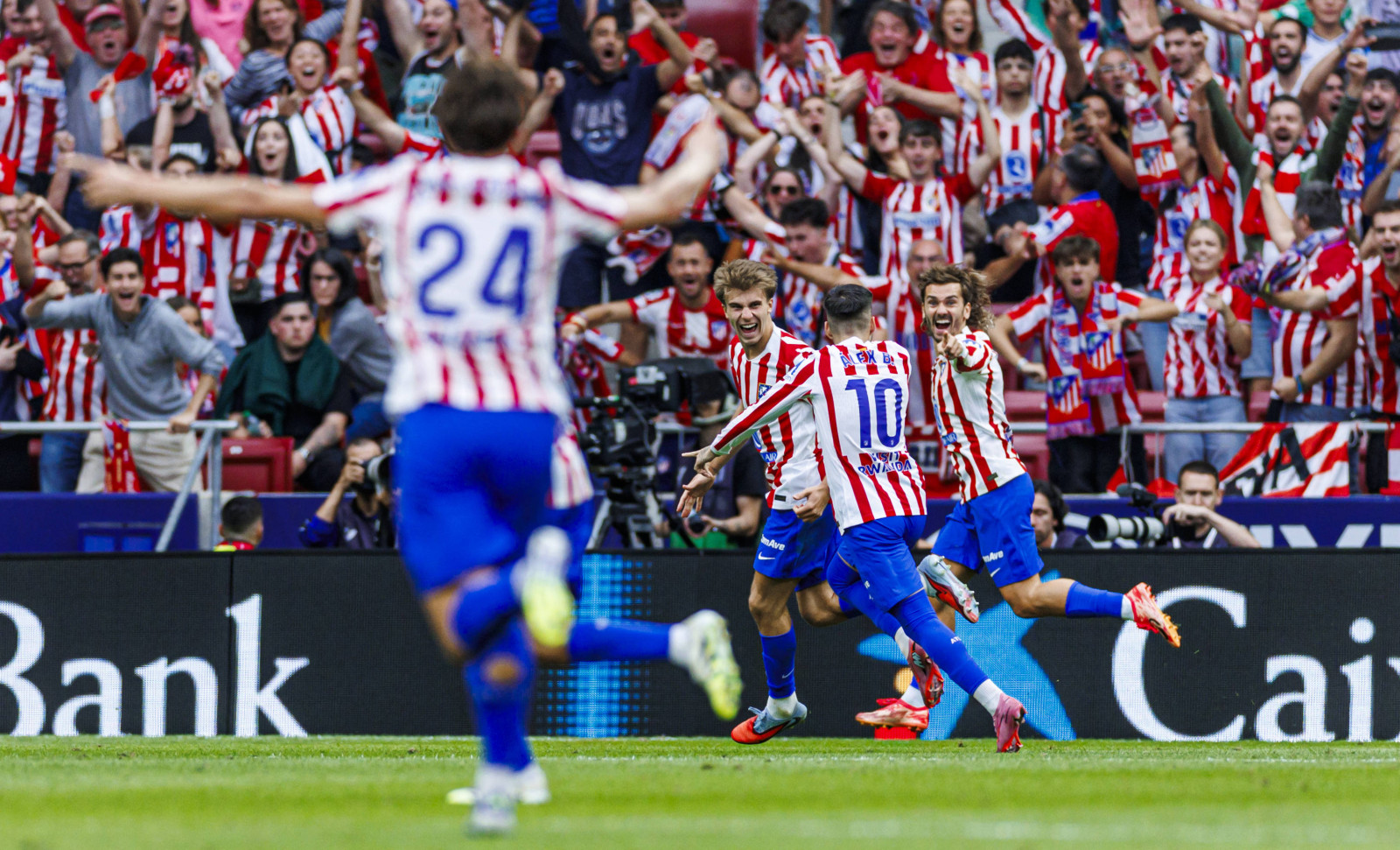 Atletico Madrid Real Madrid 5-2 Jubel
