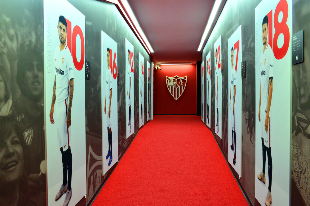 Tunnel Estadio Ramon Sanchez Pizjuan