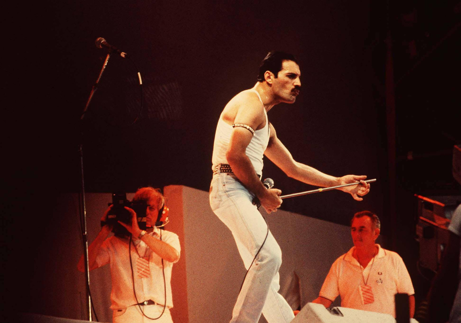 Freddie Mercury Wembley 1985